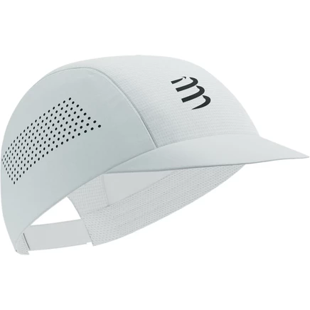 Унисекс кепка Compressport Pro Racing Cap, белая