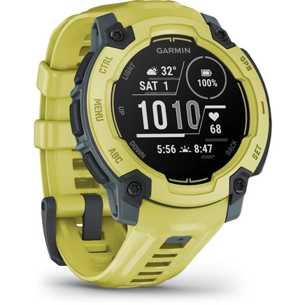 Умные GPS-часы Garmin Instinct E - 45 мм - Электрический лаймово-желтый, неоновый