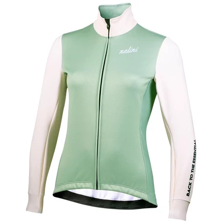 Женская велокуртка Nalini Race Warm, зеленая
