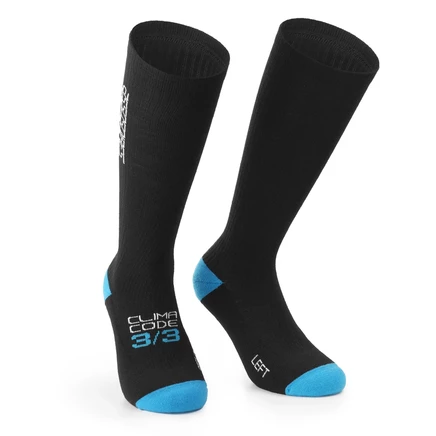 Зимние носки Assos Ultraz FUGU - черная серия black