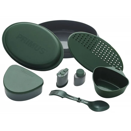 Набор посуды Primus Meal Set 8 предметов, серо‑зеленый