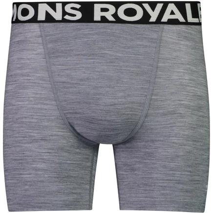 Мужские боксеры Mons Royale Hold 'em Merino, серые