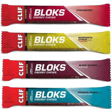 Энергетические пастилки Clif Bloks Mixed Box, 18×60 г