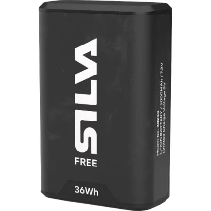 Аккумулятор для налобного фонаря Silva Free M 36 Втч черный