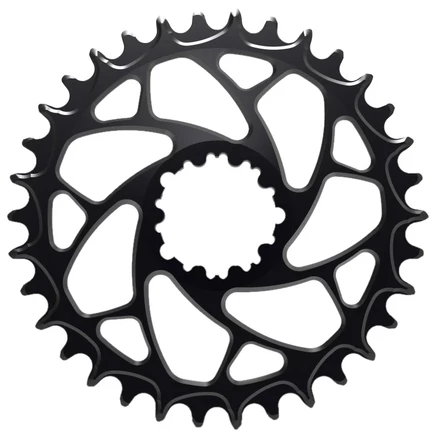 Кольцо цепи Alugear ELM - MTB | Прямое крепление (SRAM на 3 болта) | SuperBoost | 1x 10/11/12 s - круглое / черное черный