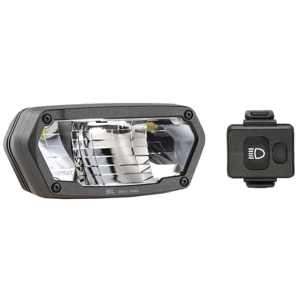 Велосипедная фара Lupine SL MiniMax AF на руль 25,4 мм, черная