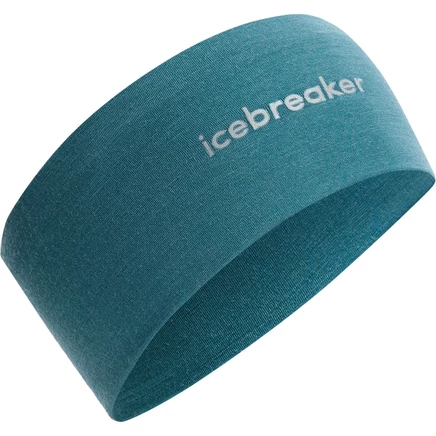 Повязка Icebreaker Merino 200 Oasis шерсть мериноса, голубая/бирюзовая