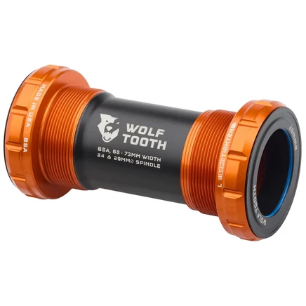 Нижняя скоба из волчьего зуба - BSA-68/73-29 - оранжевый orange
