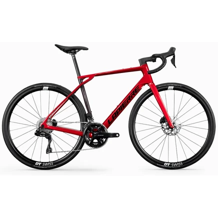 Шоссейный велосипед Lapierre Pulsium 6.0, карбоновый, красный