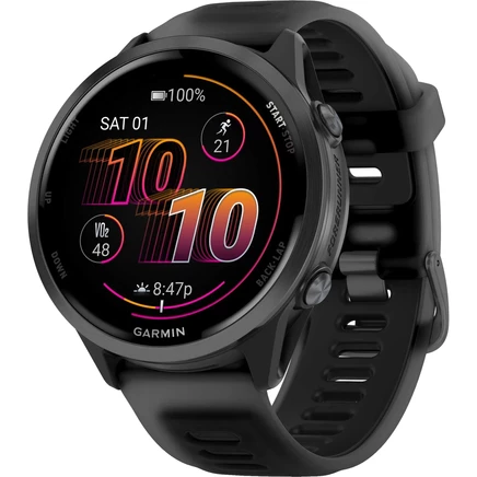 Умные GPS-часы Garmin Forerunner 570 - 47 мм - Темно-серый/черный