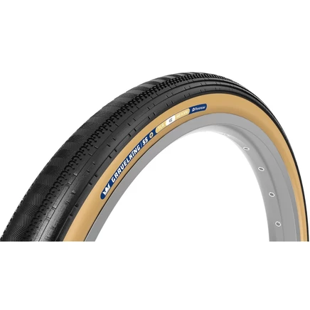 Шина Panaracer GravelKing SS+ 45-622 TLR, чёрно-коричневая