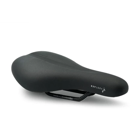 Детское седло Selle Royal Explora Junior Medium для 20–22″, черное