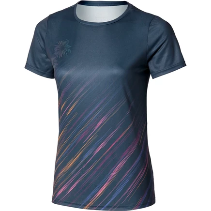 Женская футболка Mizuno QD, синяя