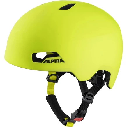 Детский велошлем Alpina Hackney, неоново-желтый