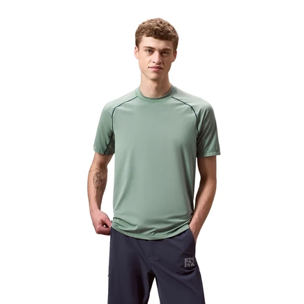 Мужская футболка Endura Alltrack Rout Tech с коротким рукавом - sage green зеленый