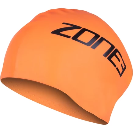 Шапочка для плавания Zone3 Long Hair, оранжевая