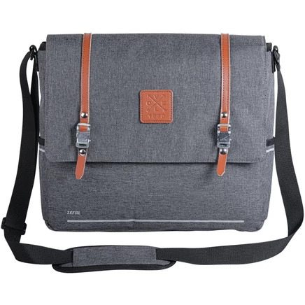 Сумка-почтальон Zfal Urban Messenger 11 л, серая