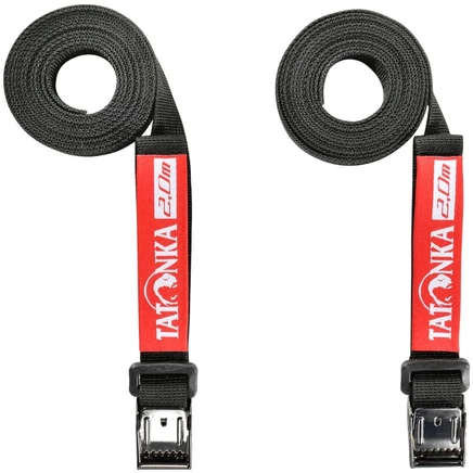 Стяжные ремни Tatonka Easy Strap 18 мм × 2,0 м, пара, красные