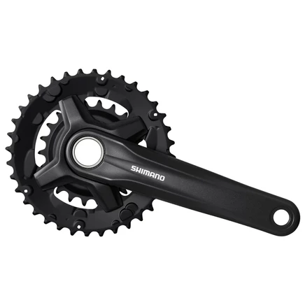 Шатунный вал Shimano FC-MT210-B 2x9-ступенчатый - 36-22 зубьев - Boost - черный black