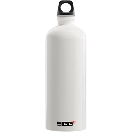 Бутылка SIGG Traveller 1 л алюминиевая, белая
