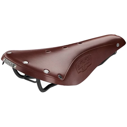 Кожаное седло Brooks B17 Bend - коричневое