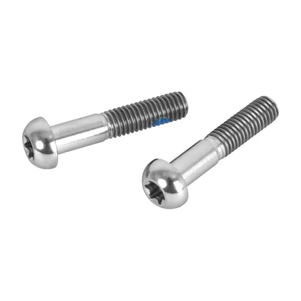 Набор болтов OAK Components титановый M5x25, 2 шт., серебристый