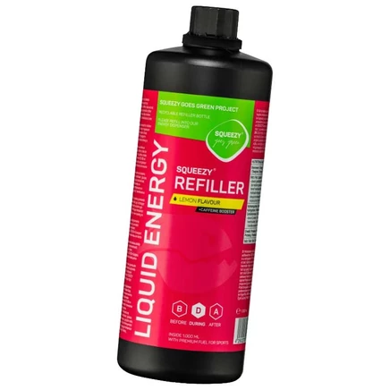 Энергетический гель Squeezy Energy Gel Coffeine Boost - Углеводный гель - 500 мл для заправки