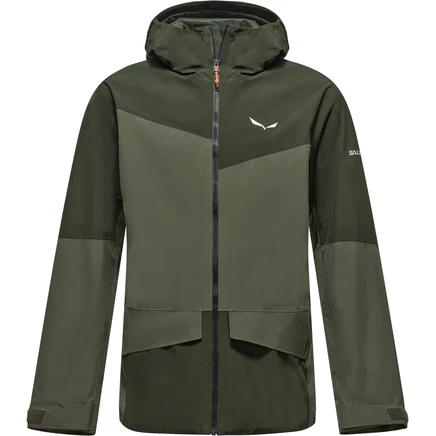 Мужская куртка Salewa Puez GTX EPE 2-слойная, темно-оливковая