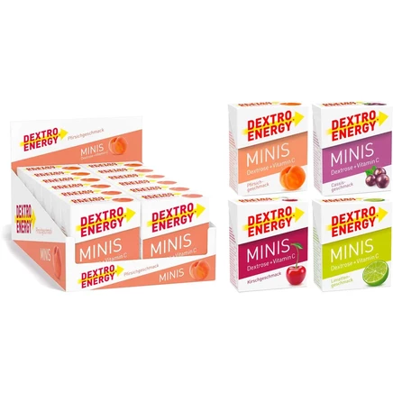 Таблетки декстрозы Dextro Energy Minis, 12×50 г