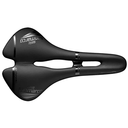Седло Selle San Marco Aspide Dynamic с открытой посадкой - Широкий L2 - черный black
