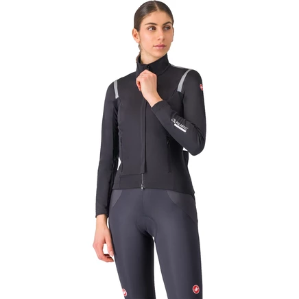 Женская велокуртка Castelli Perfetto RoS 3, черная