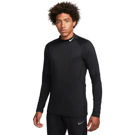 Мужской лонгслив Nike Pro Warm Dri-FIT, черный