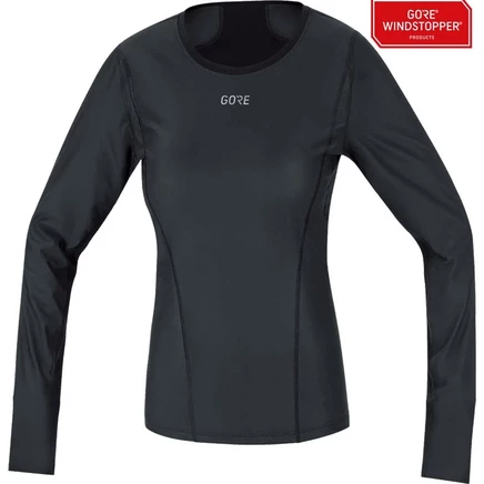 Женское термобелье GOREWEAR GORE® WINDSTOPPER, черное