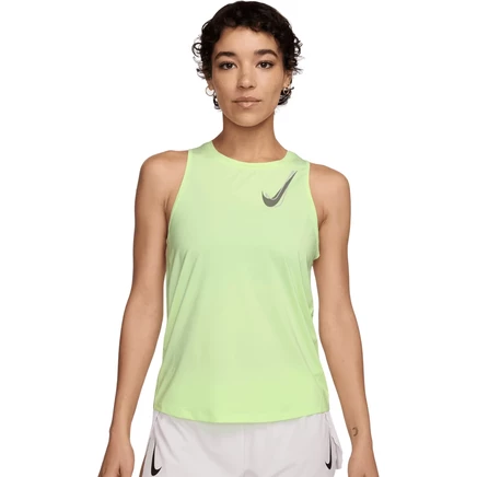 Женская майка Nike One Dri-FIT для бега, неоновая