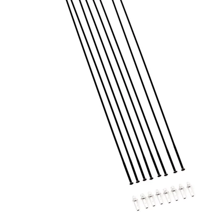 Комплект швейцарских спиц DT для ERC 1100 DICUT db 35 мм - WXKAR700027626S - черный black