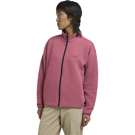 Женская куртка на молнии Jack Wolfskin Mogari - evening rose pink