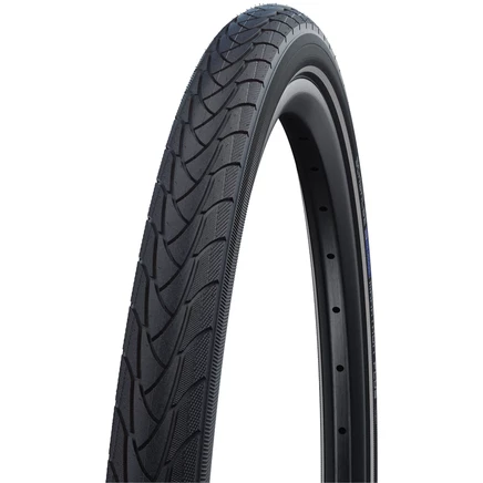 Велопокрышка Schwalbe Marathon Plus 28x2.00″, чёрная с отражателем