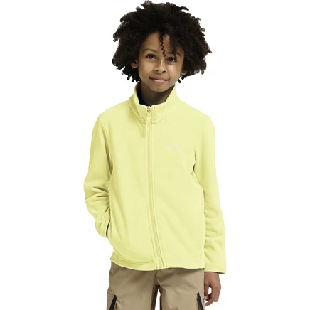 Детская флиска Jack Wolfskin Taunus 100, желтая