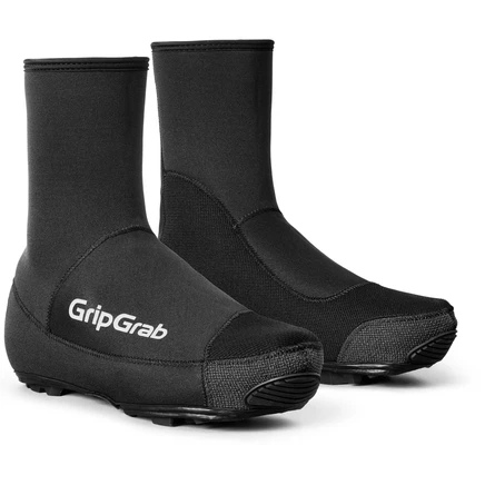 Чехлы для велотуфель GripGrab PACR зимние водонепроницаемые, черные