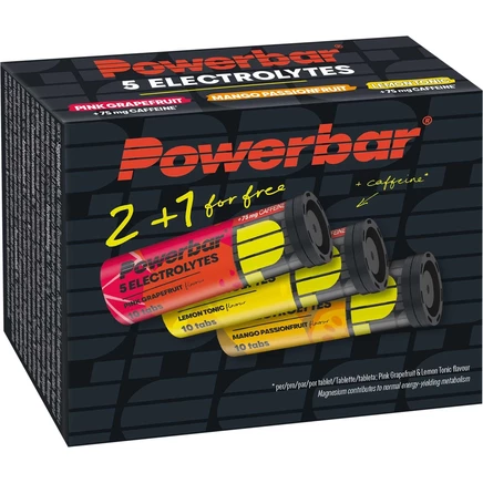 Изотонические таблетки PowerBar 5Electrolytes, ассорти 30 шт