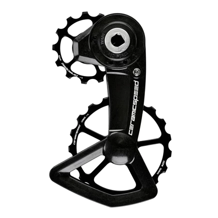 Ролики CeramicSpeed OSPW X для SRAM XPLR AXS, черные