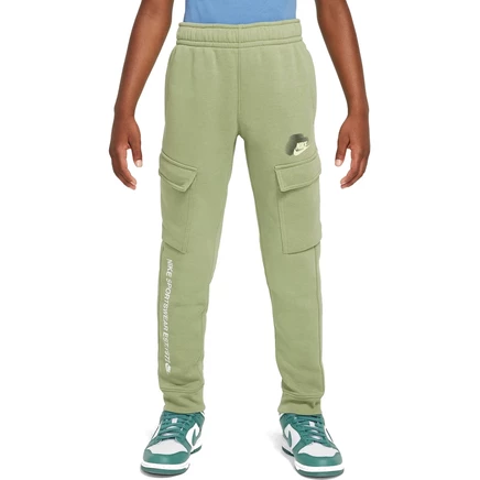 Детские брюки-карго Nike Sportswear Standard Issue - oil green HM4337-386 зеленый