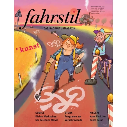 fahrstil Das Radkulturmagazin #36 °kunst (Журнал на немецком языке)