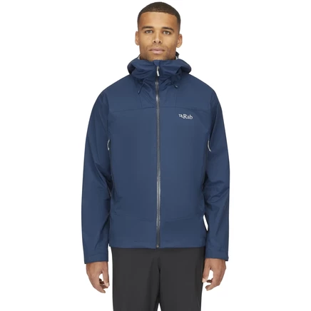 Мужская куртка Rab Downpour Plus 2.0, синяя