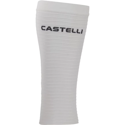 Велосипедные гетры Castelli PR, бело-черные