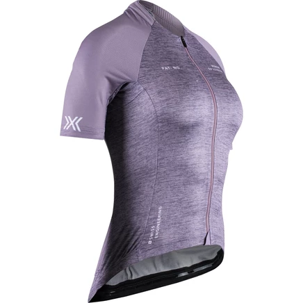 Женская велосипедная джерси X-Bionic Corefusion Endurance Merino, пыльно-сиреневая