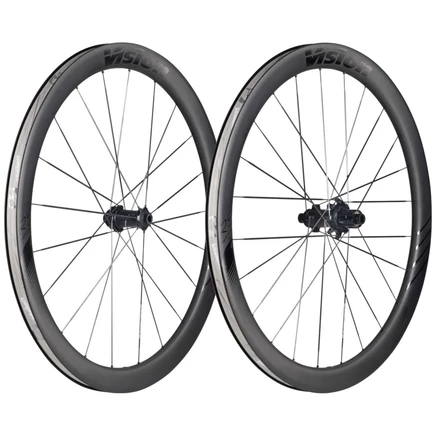 Колесный комплект Vision Metron 45 RS 28″ карбоновый клинчер, черный