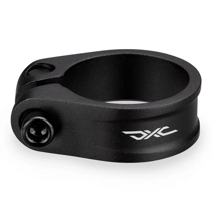 Хомут подседельный dxc dp/cl screw алюминиевый, черный
