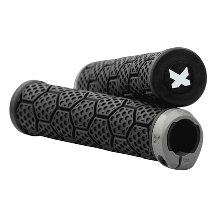 Грипсы Sixpack D-Trix PA lock-on 33 мм, серые