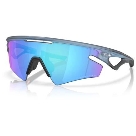 Солнцезащитные очки Oakley Sphaera Slash - Матово-прозрачные Stonewash/Prizm Sapphire Polarized - OO9499-0336, синие, прозрачные